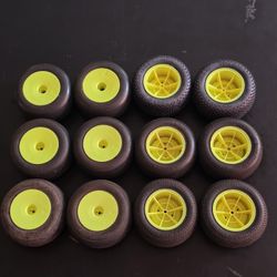 RC Car Team Losi Vintage Wheels And Tires 