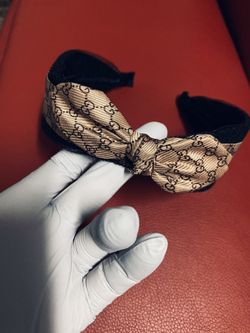 Light brown head band luxury brand for women