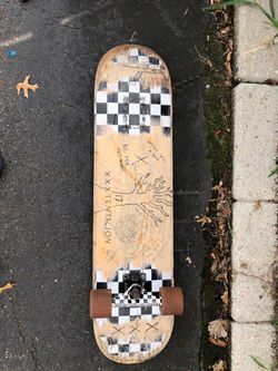 Custom skate board
