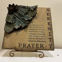Serenity Prayer plaque