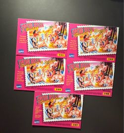 Lot of 5 of the 1995 FLEER ULTRA SPRING BREAK CARDS