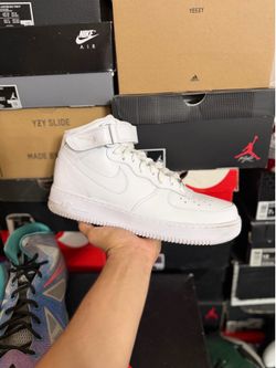 Nike Air Force 1 Mid White size 10.5 VNDS
