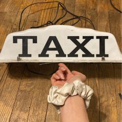 Taxi Cab Light Sign ✨🚕 