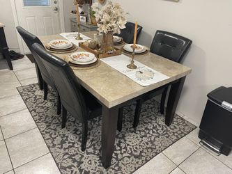Marble Top Dinning Table