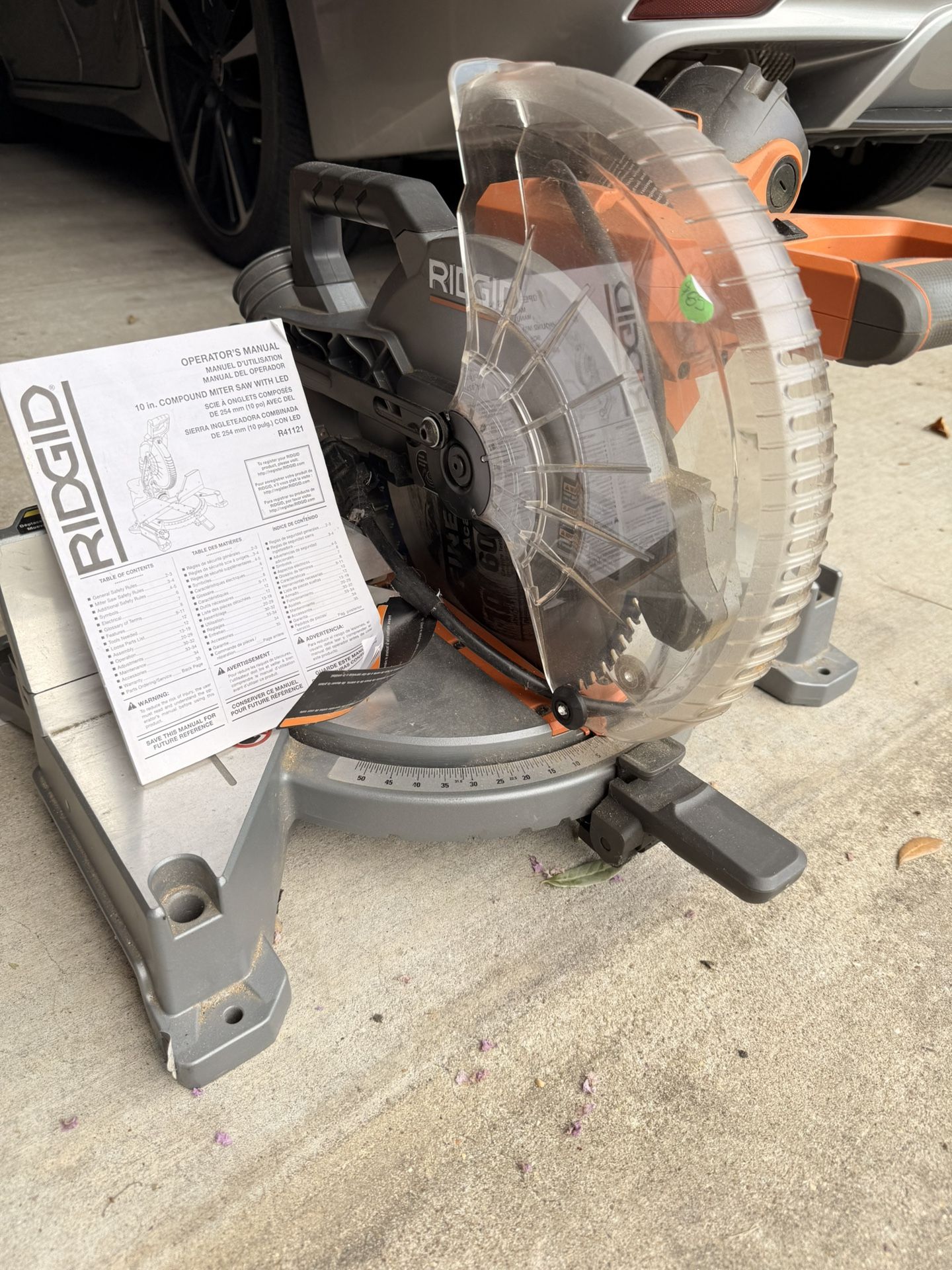 10 in. Rigid Electric Miter Saw