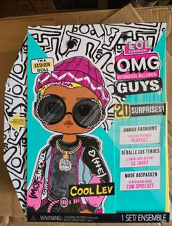 L.O.L. Surprise! OMG Guys Fashion Doll Cool Lev