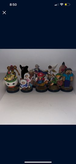 Smash Bros Amiibos Lot