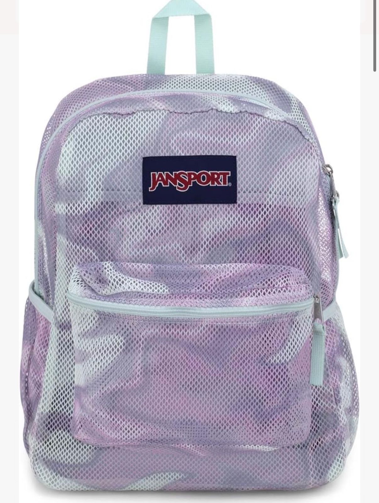 JanSport Eco Mesh Backpack Platinum Puddles