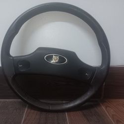 Jaguar  Vanden Plas Leather Steering Wheel  