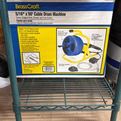 5/16 X50 Cable Drum Machine 