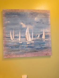 Wall decor palette art