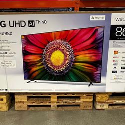 86” Lg Smart 4K LED UHD Tv