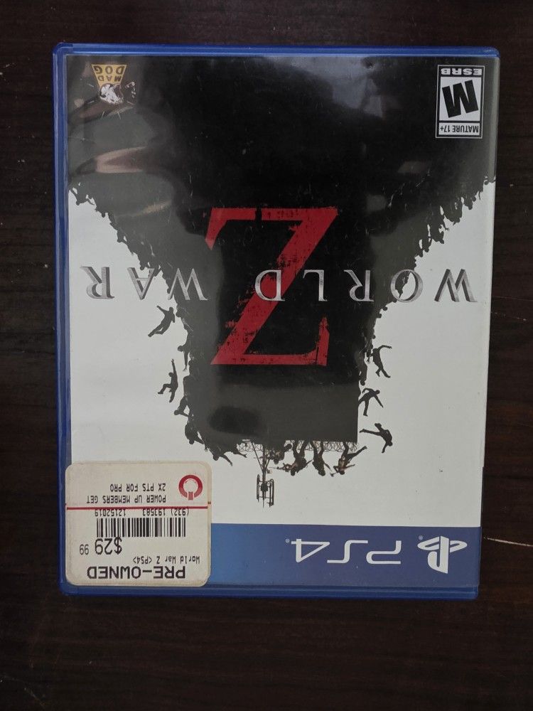 World War Z – PS4 – Great Condition