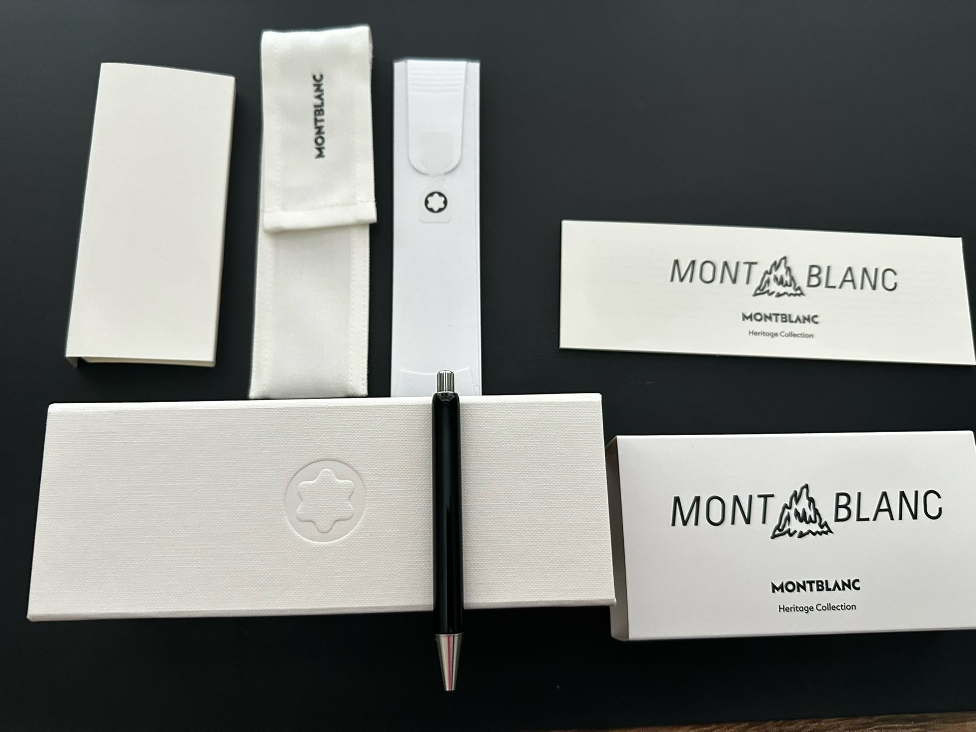 Montblanc Rouge et Nior Baby