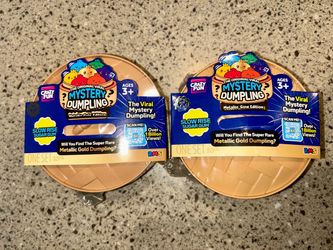 “Slow rise” Mystery Dumpling Metallic Gold Edition x2