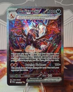 Charizard ex #234  Special illustrations rare Scarlet &Violet  Paldean Fates  Near mint