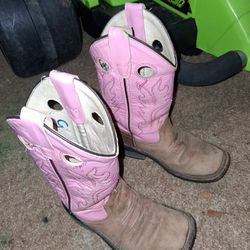 Little Girl's Boots Bx40 (Size Unknown)