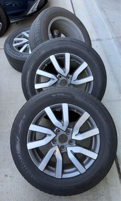 18 inch Honda pilot wheels and tires