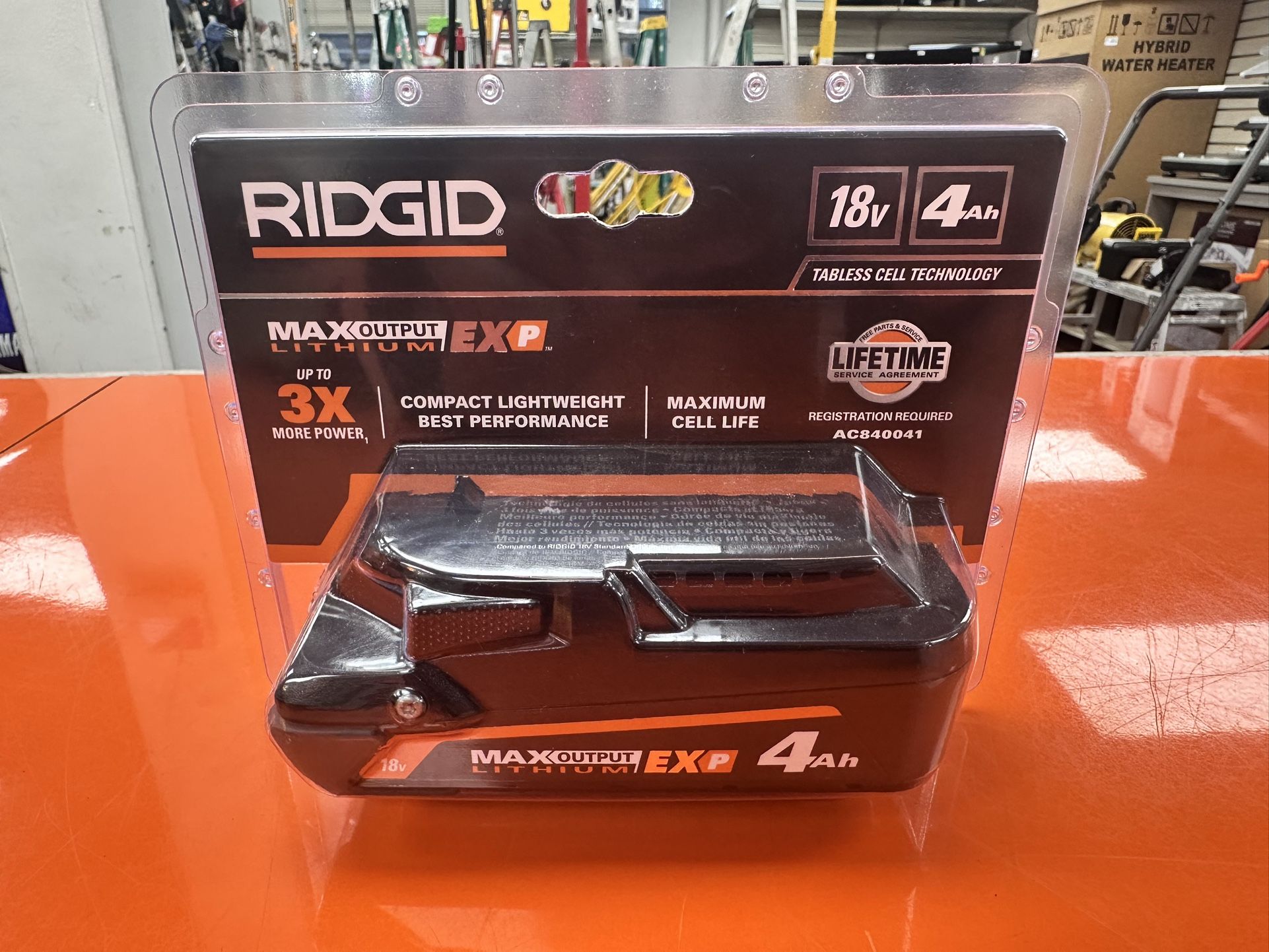Ridgid 18V 4.0Ah Lithium-Ion Battery