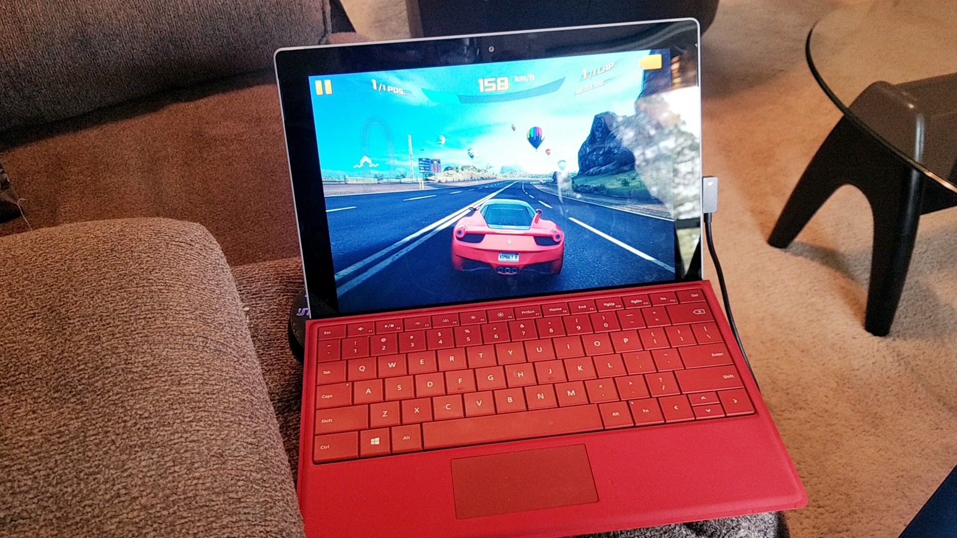 Microsoft surface 3 with keyboard