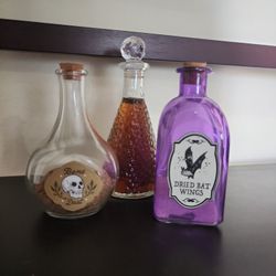 Potion Bottles Hallowen Deco