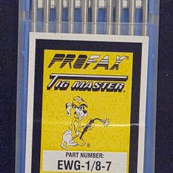 TUNGSTEN Electrodes For Tig Welding 1/8" X 7"