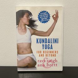 Kundalini Yoga For Beginners & Beyond DVD Ravi Singh Ana Brett Workout Fitness