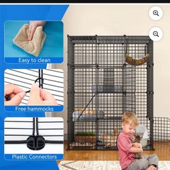Cat, Dog , Ferret, Bird, Squirrel Or Any Animal Crate Pet Carrier