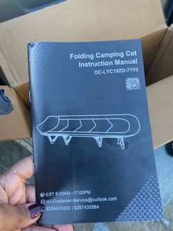 Camping Cot/ catre