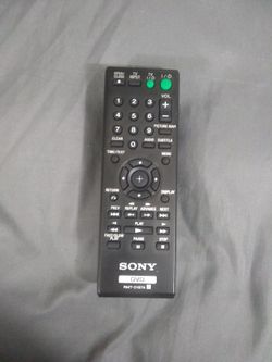 SONY DVD REMOTE CONTROL RMT D197A