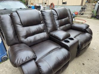 Sofa and love seat recliner