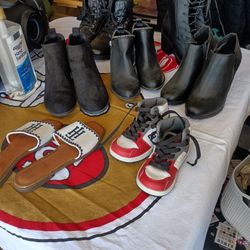 Boots N Shoes For Sale 5.00 Each