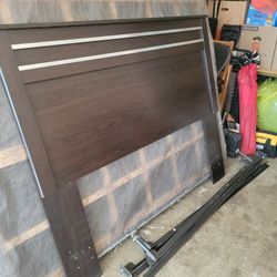 Queen Headboard And Frame.