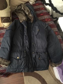 Young Girls Winter Coat by Lili Jaufrette
