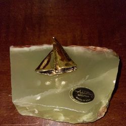 Green Onyx Paper Weight