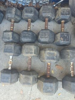 45s 50s 55s 65s dumbbells