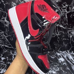 Air Jordan 1 High OG Patent Bred – Size 8.5 Brand New w/ Box