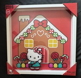 Sanrio Hello Kitty Christmas Wall Decor