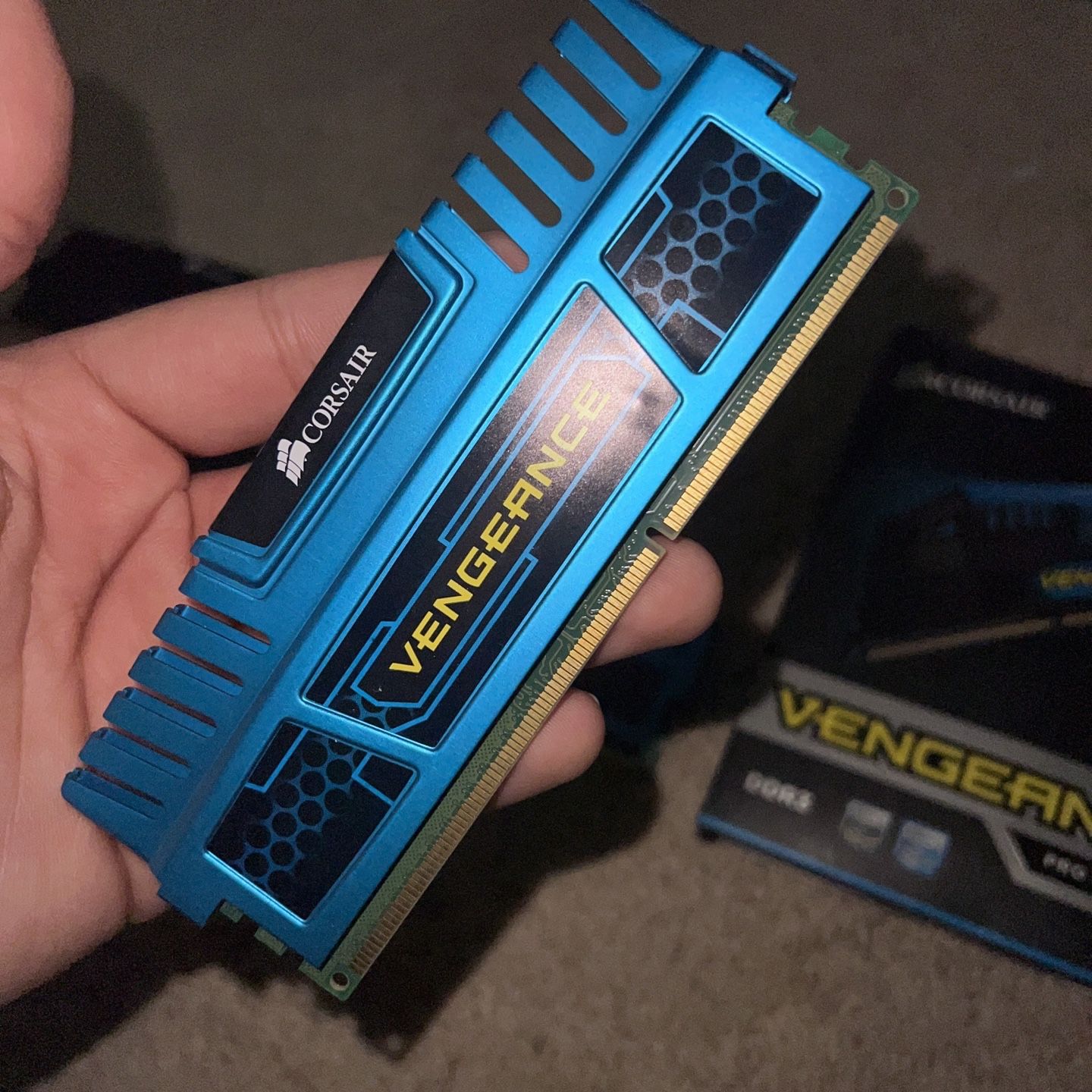 Four Sticks Of 8GB DDR3 Corsair Vengeance RAM (2GB Per Stick) for Sale ...