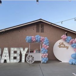 Ballon Garland Backdrops And Carts 