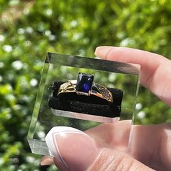 Sapphire 14k Gold Filled Ring 