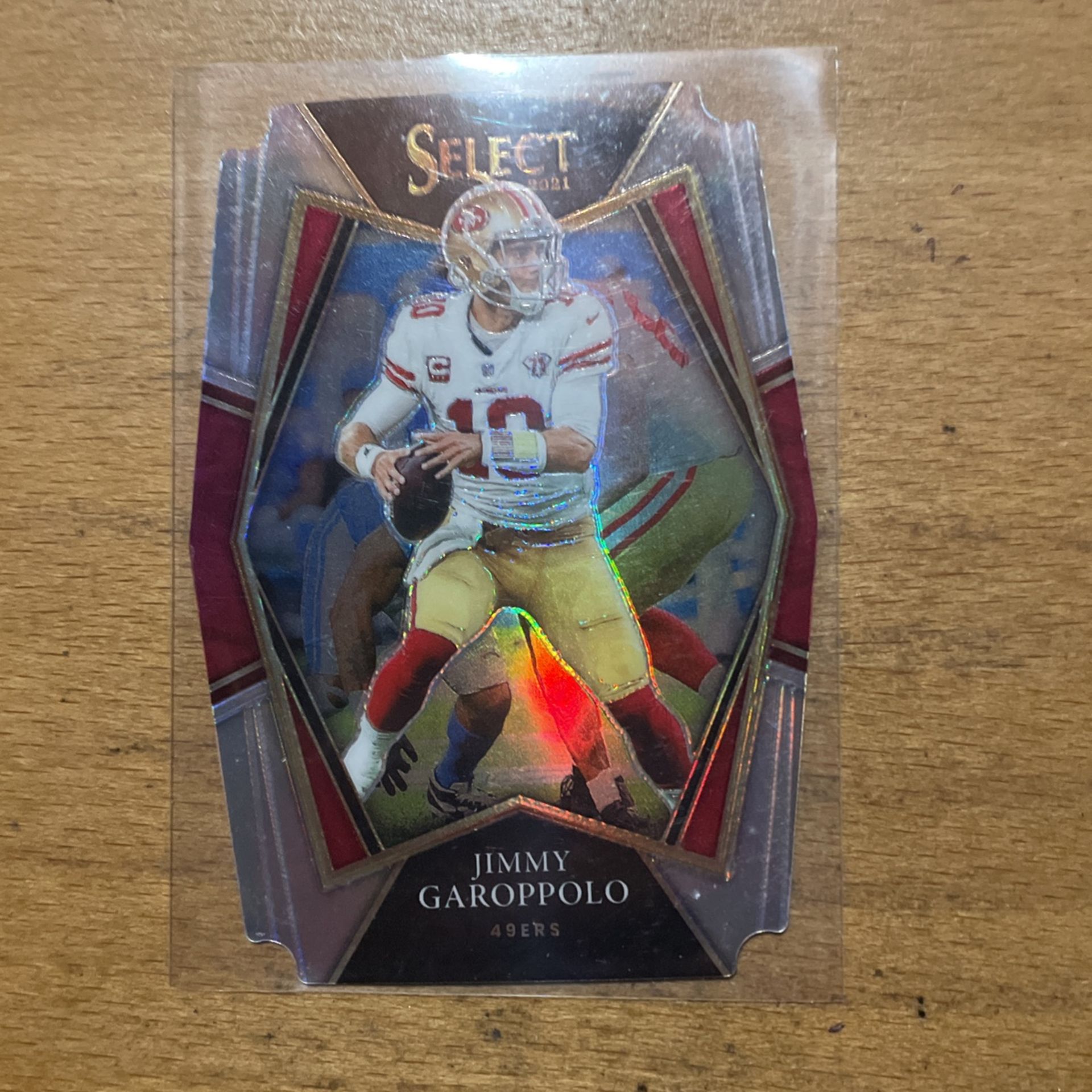 2021 SELECT JIMMY GAROPPOLO SILVER DIE CUT CARD