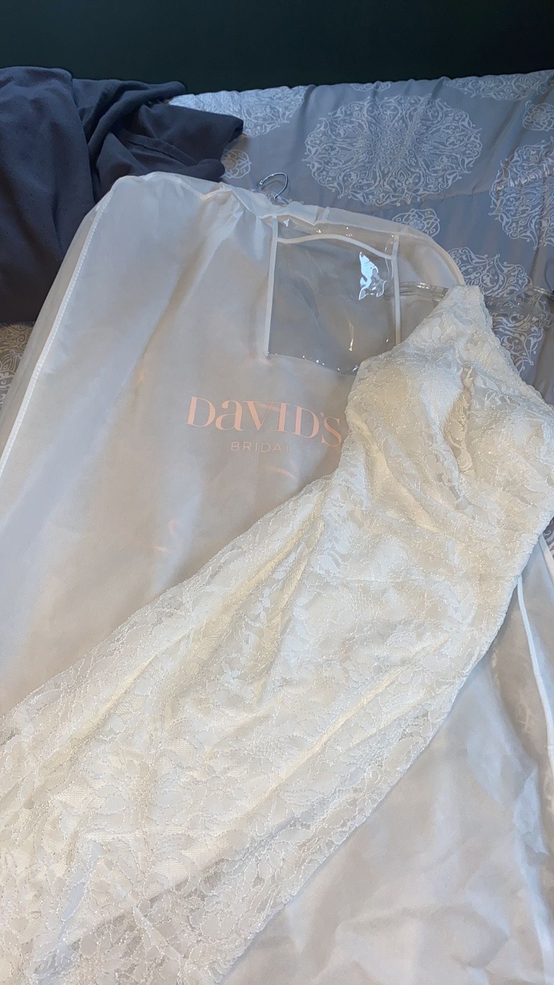 White Lace Wedding Dress