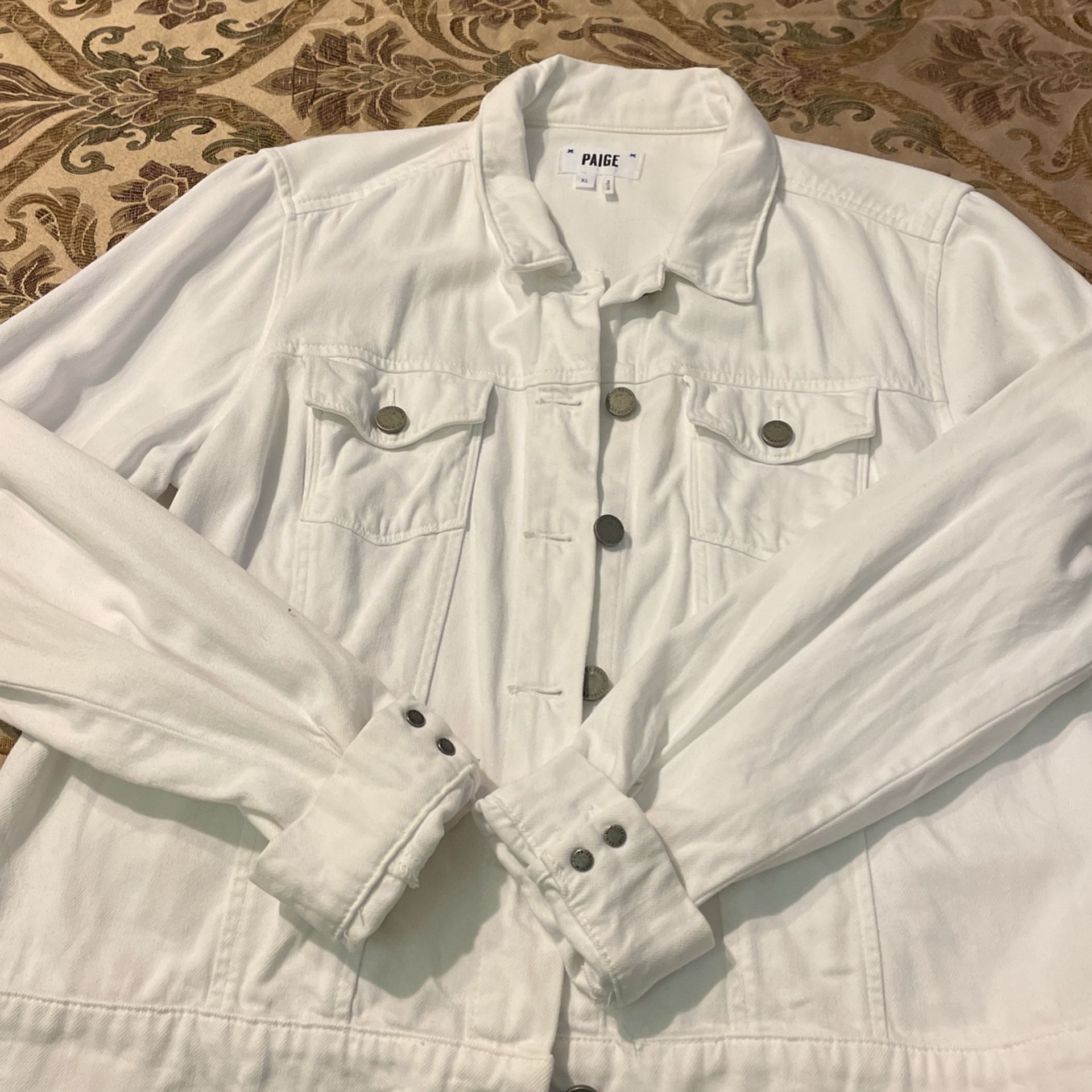 White Jean Jacket Brand Name 