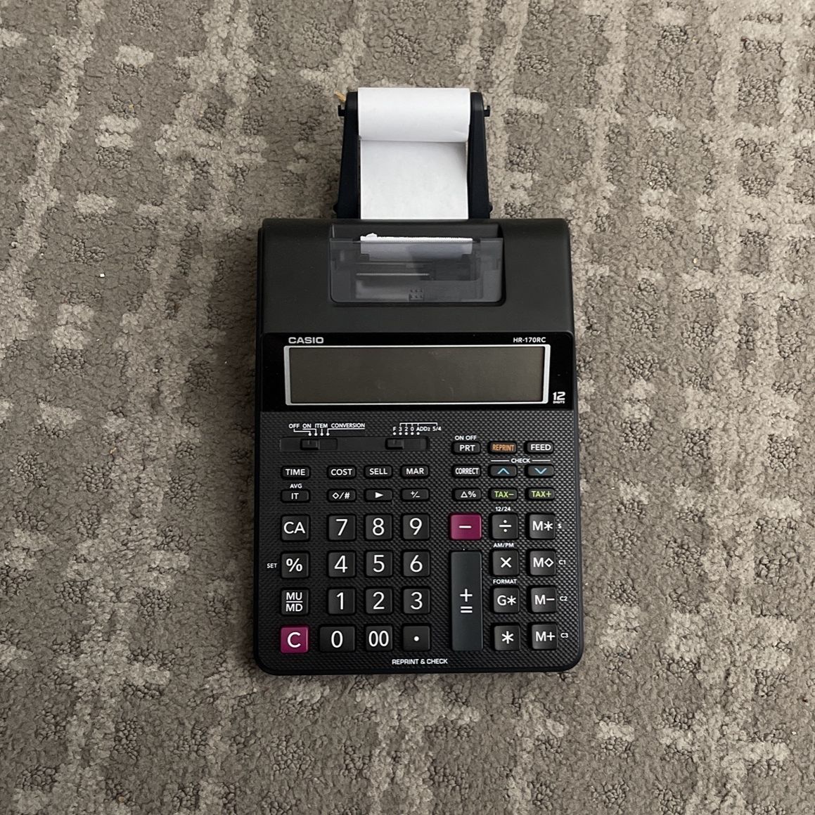 Casio HR 170RC unadvisable Desktop