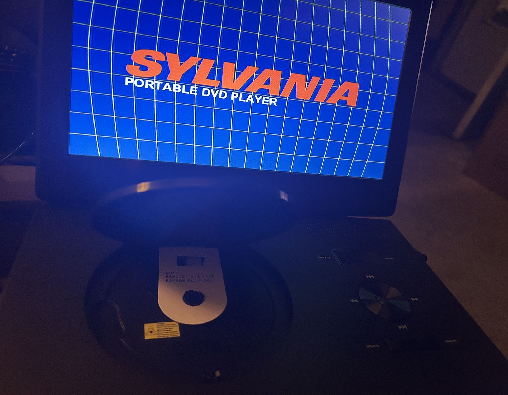 Sylvania Portable Dvd Player With Remote