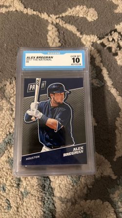 Alex Bregman 2017 The National #8 Graded GEM MT 10