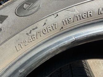 F-150 Tires 245/70/17 (4 Tires) $100.00/ All 4