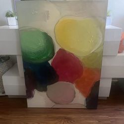 Large 40”x27” fun canvas wall art wall decor p/u Jamison or Willow Grove PA 