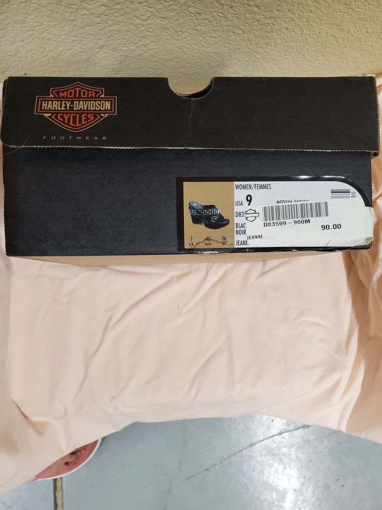 Harley Davidson wedges